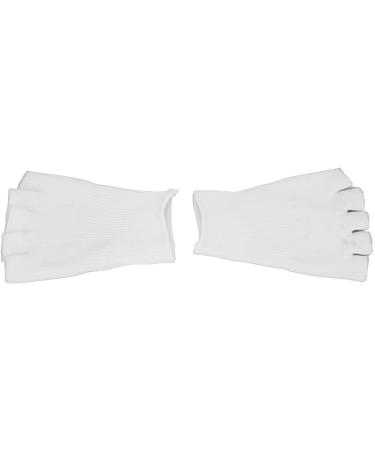 Qukaim Gel Toe Socks Gel Toe Socks Open Forefoot Moisturizing Socks for Dry Skin Repair Gel Forefoot Socks - Buy Online on GoSupps.com