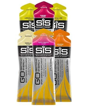 Science in Sport Isotonic Energy Gels, 22g Fast Acting Carbohydrates, Performance & Endurance Sport Nutrition for Athletes, Energy Gels for Running, Cycling, Triathlon, Fruity Variety - 2 oz - 20 Pack