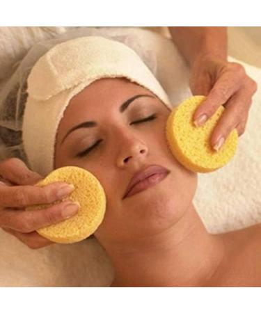 Balaji Face Cleansing Sponge Puff | Set of 2 Premium Makeup Washing Pads for Deep Cleansing - Assorted Colors - Buy Online on GoSupps.com