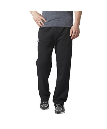 adidas Men's Climawarm Performance Fleece Pant Medium Black-white