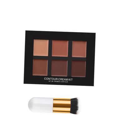 FRCOLOR 2pcs Camouflage Concealer Cream Kit | Highlighter & Color Correcting Makeup Palette for Flawless Contouring - International Shipping Available - Buy Online on GoSupps.com