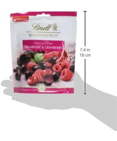 Lindt Sensation Fruit Raspberry/Cranberry 150g - Buy Online on GoSupps.com