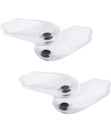 NOLITOY Magnetic Massage Insoles - 6 Pairs Silicone Arch Support & Heel Cups for Foot Comfort | Unisex Shoe Inserts - Buy Online on GoSupps.com