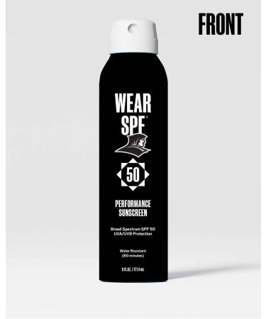 Providence Friars WearSPF 50 Performance Sport Sunscreen Spray 6 Fl oz. - Buy Online on GoSupps.com