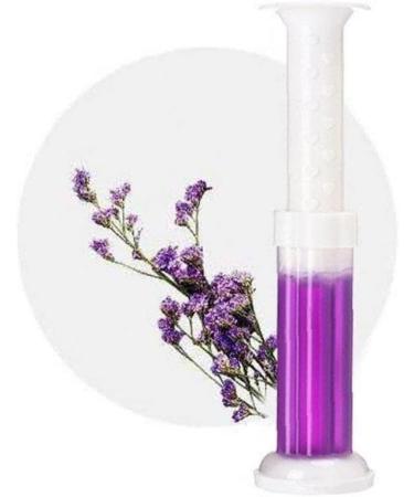 Toilet Gel Stamp Flower Fragrance Bathroom Deodorizer Stops Limescale and Stains with Air Freshening Deodorizing Clean purple - Buy Online on GoSupps.com
