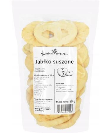  Kuchnia Zdrowia Dried Apple - Ideal Snack - Natural - No Unnecessary Additives - Ideal Supplement - Kuchnia Zdrowia - Doypack Packaging: (1kg) - Buy Online on GoSupps.com