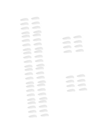 MAGICLULU 32 Pairs Heel Pad Pad High Heel Shoe Inserts Insoles for Work Boots Heel Cups Shoes Insole Clear Shoes Heels Flat Foot Correction Insole Shoe Insoles Soft Gel
