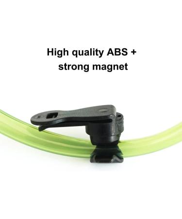 Dongker Magnetic Clip | Tactical Drinking System Bracket for Camping & Hiking | 3 Magnetic Tube Clips - Orange - Buy Online on GoSupps.com