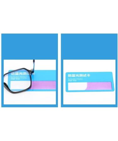 PARWANA Anti Blue Light Square Reading Glasses +3.00 | Designer Oversized Eyewear for Eyestrain Relief - Shop Internationally - Buy Online on GoSupps.com