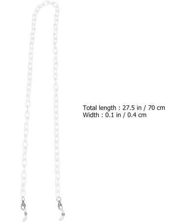 Buy Ipetboom 2 PC Masking Glass Chain - Anti-Lost Mask Tape & Sunglasses Straps - Windproof Holder - Korean Acrylic Bracket for Glasses - International Shipping Available - Buy Online on GoSupps.com