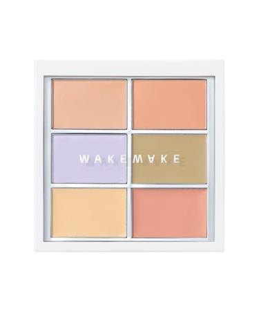 WAKEMAKE Defining Cover Conceal-Fit Palette 9g (02.Medium 9g) 9 g (Pack of 1) 02.medium