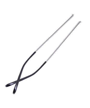 Eyeglass Leg Ear Hook Holder 1 Pair Metal Eyeglass Replacement Temples Eyeglass Frame Temples for Men and Women Silver