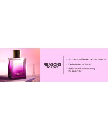 Be.ll.a Vi.ta Luxury Date Woman Eau De Parfum Perfume with Pink Pepper Jasmine & Vanilla|Premium Long Lasting Floral & Fruity Fragrance for Women 100ML - Buy Online on GoSupps.com