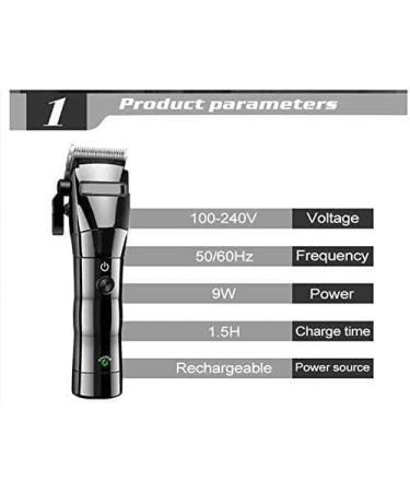 YQYBF Hair Clippers for Men Professional Hair Cutting Kit Cordless Trimmer 4 Guide Combs for Barbers and Stylists - Buy Online on GoSupps.com