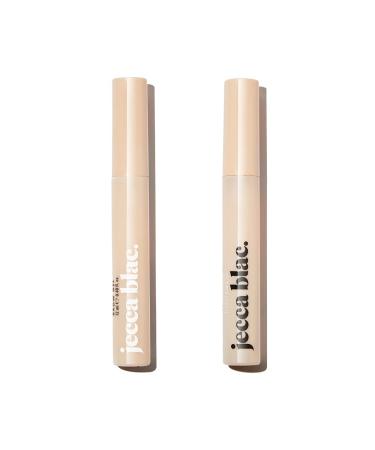 Jecca Blac Brow Seal and Block Bundle Waterproof Formula Seamless Base for Fully Concealing and Blocking Brows Fluffs and Shapes Gender Neutral and LGBTIQA+ Inclusive Make Up 2 x 12ml