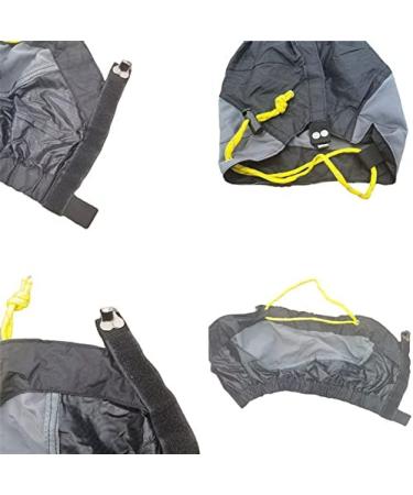 JJZS Lightweight Waterproof Trail Running Gaiters for Shoes and Boots - Adjustable Leg Gaiters for Hiking Men Women - Buy Online on GoSupps.com