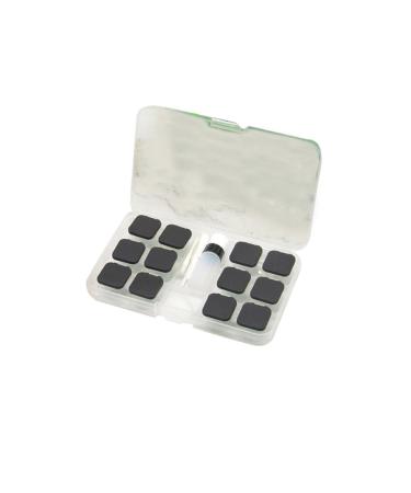 Plafope container container eye case carrying bag Storage set Accessories CAPER TILDS COURTATION SPEATER Push-type Black holder 15.8*9.5cm black