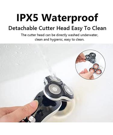 Buy Professional 4D Electric Head Shaver for Bald Men - Rechargeable USB Hair Clipper & Trimmer - Buy Online on GoSupps.com