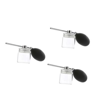 Beavorty 3pcs Duster Spray Bottle for Hair Spray Bottles for Hair Home Accessory Empty Handbag Flash Glass