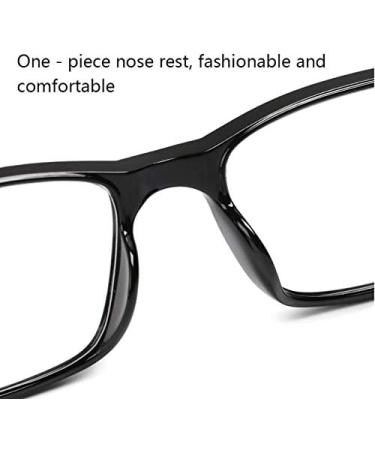 Rapping Glasses - Black Multifocal Reading Glasses for Men | Anti-Blue Light | Dioptres +1.00 +1.50 +2.50 Available - Buy Online on GoSupps.com