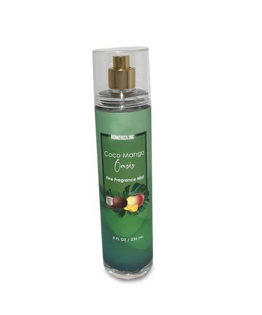 Coco Mango Fragrance Mist Body Spray for Women Flowers & Fruits Clean Refreshing Perfume and Surprising Scents Gift 8 Fl Oz