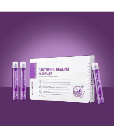 FARMSTAY DERMACUBE Panthenol Healing Hair Filler - 10 pcs, 0.44 fl oz - Hair Mask for Damaged, Brittle, Thin Hair - Buy Online on GoSupps.com