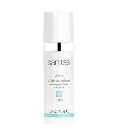 Sanitas Skincare Vita K Topical Elixir to Reduce Appearance of Facial Redness & Improve Dark Circles Under Eyes 0.5 Ounce