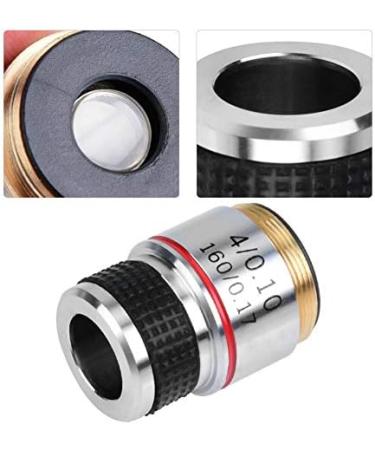 4X 185 Biological Microscope Achromatic Objective Lens 160/0.17 for Optical Instruments Conversion Objective Lens - Buy Online on GoSupps.com