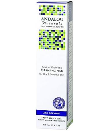 Andalou Naturals Apricot Cleansing Milk Gentle Skin Cleanser for All Skin Types | Shop Internationally - Buy Online on GoSupps.com
