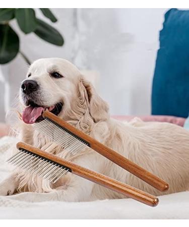 Premium Dog and Cat Brushes - 3-in-1 Fur Combs for All Breeds | Effective Pet Grooming Tools - International Shipping Available - Buy Online on GoSupps.com