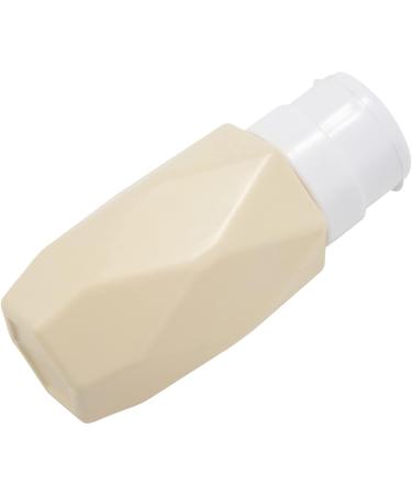 AMIUHOUN Beige Rhombus Nail Art Pump Empty 200 ml Bottle Acrylic Gel Polish Remover Cleaner Liquid Container Storage Manicure Tool - Buy Online on GoSupps.com