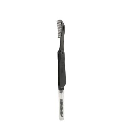 gernie Double Head Eyelash Comb Tool Brush Eyebrow Comb Eyebrow Brush Hzs001 Doubleheaded Eyelash Brush Black Utensil Tool Tool Household Brush Brush Tool Eyebrow Color