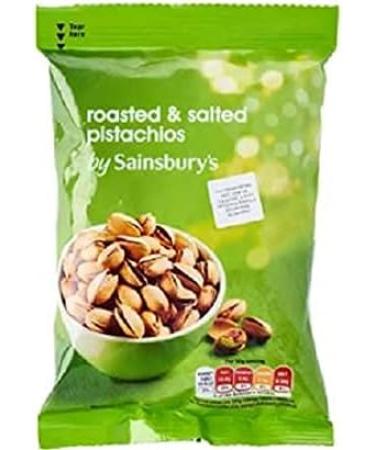 Sainsbury's Roasted & Salted Pistachios 150g roasted salted pistachio nuts in shell. - Buy Online on GoSupps.com