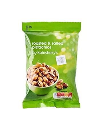Sainsbury's Roasted & Salted Pistachios 150g – roasted salted pistachio nuts in shell.
