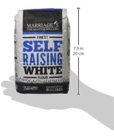 Marriage's 1.5kg Finest Self Raising White Flour - Premium Quality for Baking - Buy Online on GoSupps.com