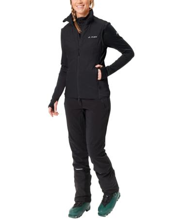 VAUDE Women's Sesvenna Vest IV - Insulated Warm & Water-Repellent Black Vest for Women | Shop Internationally - Buy Online on GoSupps.com