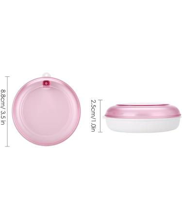 Dnom Dose: Portable Orthodontic Holder Suitcase for Dentures - Sweet Pink Tooth Storage & Cleaning Box - Buy Online on GoSupps.com