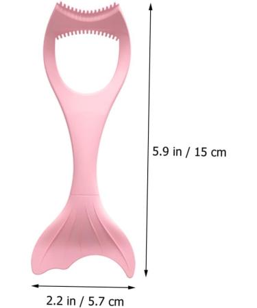 Healeved 4 Pcs Mascara Brush Massaging Eye Mask Lash Mascara Eyeshadow Eyeliner Guide Pink - Buy Online on GoSupps.com