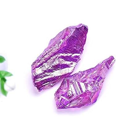 Natural Crystal Rough Natural Crystal Raw Stone Electroplate Quartz Specimens Rough Collectibles Raw Gemstone Fish Tank Aquarium Home Decor (Color : Style5 Size : 2pcs) 2pcs Style5 - Buy Online on GoSupps.com