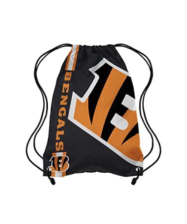Cincinnati Bengals NFL Big Logo Drawstring Backpack