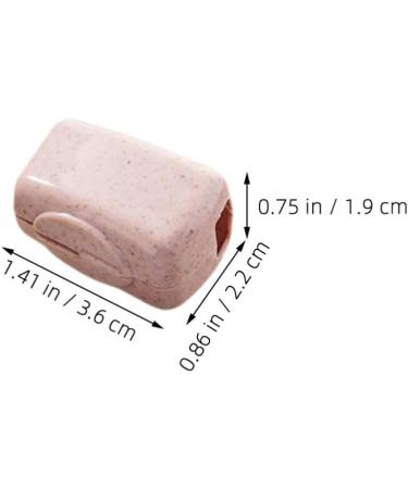 Travel Toothbrush Covers Set - 8pcs Portable Plastic Caps for Travel Bathroom School & Camping - Ideal Toothbrush Protection - Buy Online on GoSupps.com
