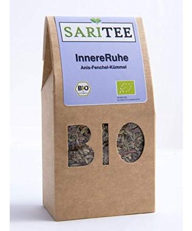 FRUTEG SARITEE Organic inside well loose Loose tea with aromatic organic fennel Anis Cammel From organic cultivation Detox Tea Good night tea Magentee 100g - Buy Online on GoSupps.com
