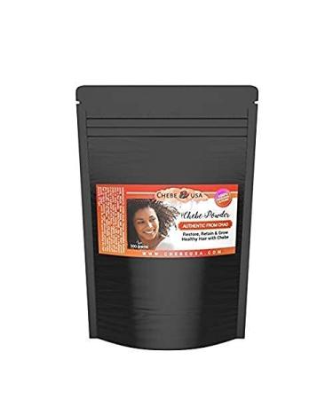 Uhuru Naturals Chebe Powder 100 grams   Dye Free Natural African Chebe Powder/Hair Mask w/Lavender For Enhanced Hair Growth & Strength   Long Moisturized Hair For Men & Women