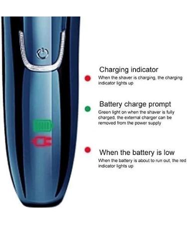 USB Rechargeable Electric Shaver & Grooming Kit - Waterproof Cordless Rotary Razor for Travel & Home Use - Buy Online on GoSupps.com