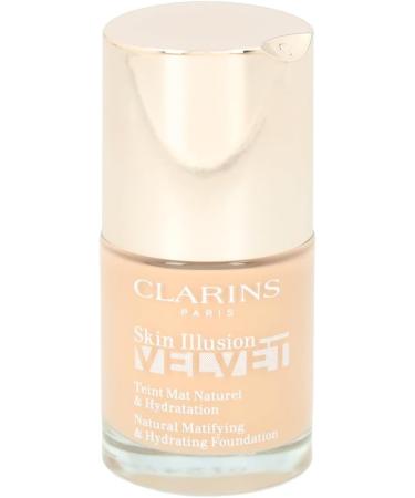 Skin Illusion Velvet Foundation - 111N Auburn by Clarins for Women - 1 oz Foundation - Buy Online on GoSupps.com