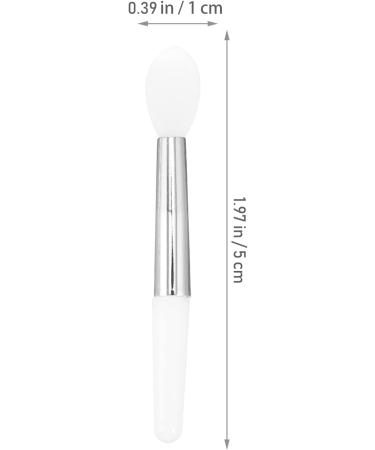 MAGICLULU Silicone Lip Scrubber 12pcs Silicone Lip Brush Lip Wand Cosmetic Lipstick Brush Mini Lipsticks Mini Lip Gloss Lip Plumper Gloss Clear Silicone Applicator Travel Mascara Silica Gel 5x1cm As Shown 3 - Buy Online on GoSupps.com