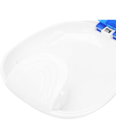 Orthodontic Retainer Case & Fake Tooth Cover - Travel Storage Box for Men (Blue) | International Shipping Available - Buy Online on GoSupps.com