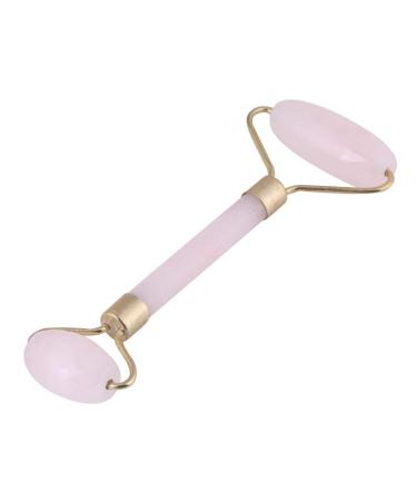 Xwyebo Experience the beauty and healing power of the rose quartz crystal with a single double-headed face and neck massage device
