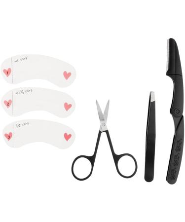 Seasaww 6-in-1 Eyebrow Shaping & Trimming Kit - Precision Scissors for Perfect Brows | International Shipping Available - Buy Online on GoSupps.com