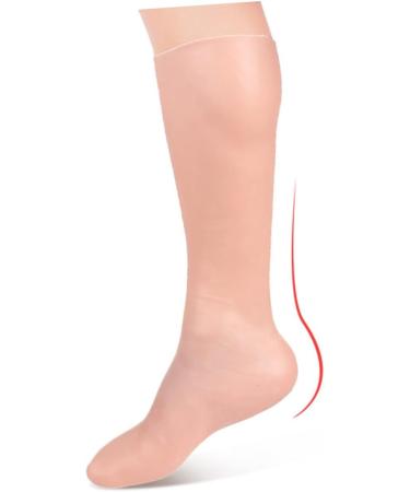 Beatifufu 1pair Exfoliating Moisturizing Socks Moisturizing Long Socks Moisturizing Socks Foot Cover Foot Care Supplies Moisturizing Repairing Socks Anti-cracking Foot Covers Foot Care Socks - Buy Online on GoSupps.com